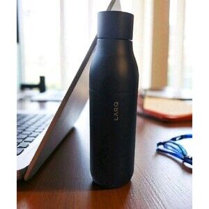 LARQ PureVis Water Bottle Self Cleaning UV Purification Obsidian Black